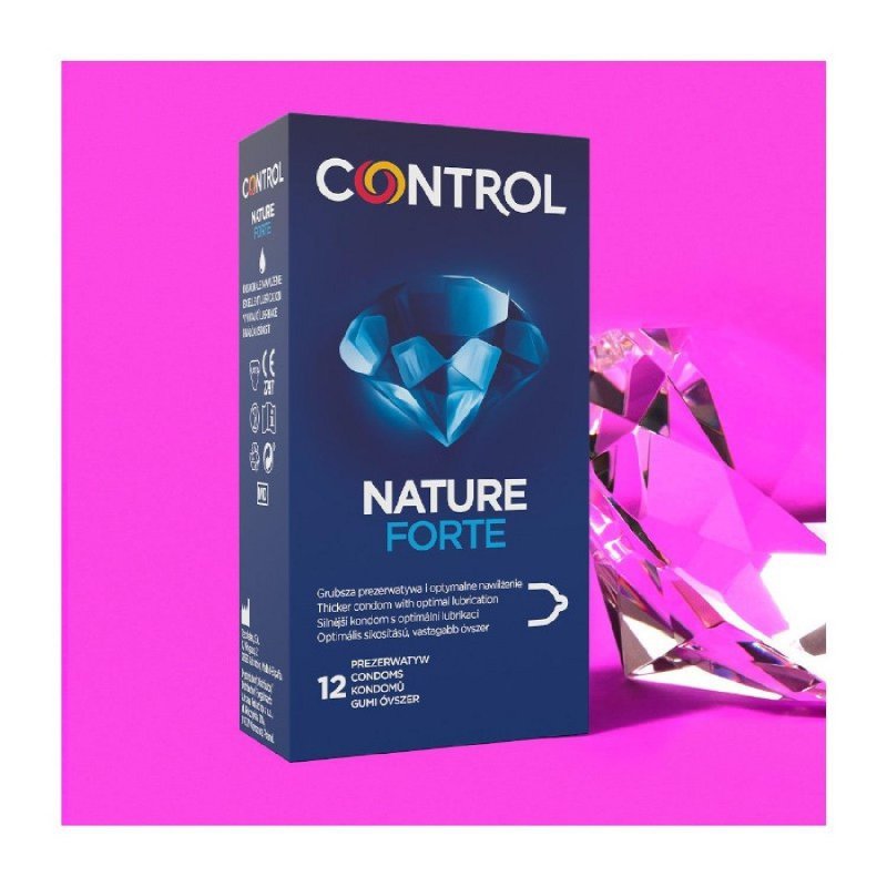 Prezerwatywy pogrubione Control Nature Forte 12 sztuk