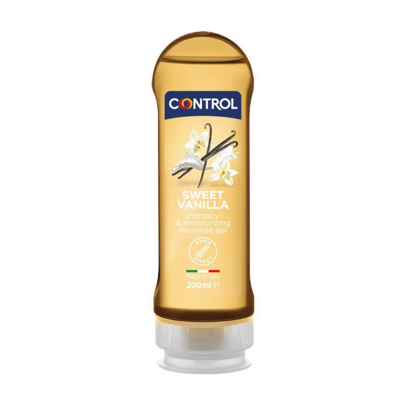 Control Sweet Vanilla żel intymny do masażu rozgrzewający 200 ml