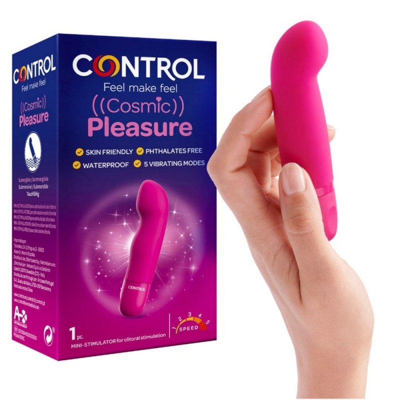 Control Cosmic Pleasure mini wibrator do punktu G