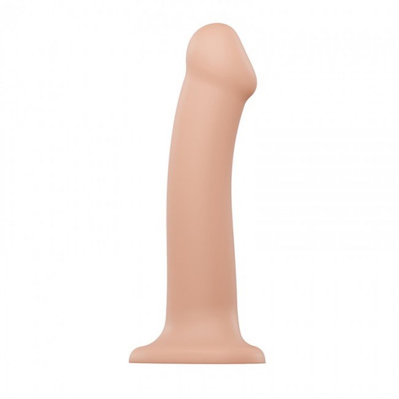 Dildo analne na przyssawce stymulator cielisty 19 cm