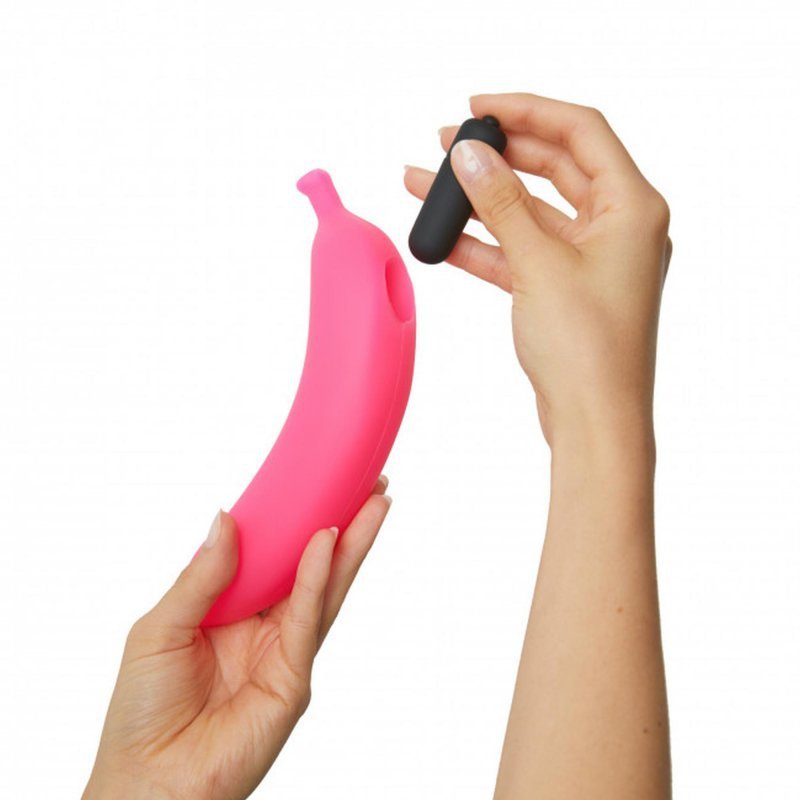 Fantastyczny wibrator banan stymulator punktu g 