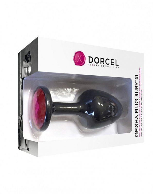 Oryginalne korek analny Dorcel Geisha Plug Ruby Xl