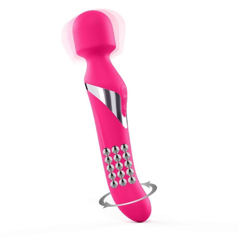 Podwójny 2w1 masażer wand + wibrator Dorcel  Dual Orgasms