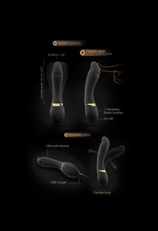 Wibrator do punktu g Dorcel Tender Spot