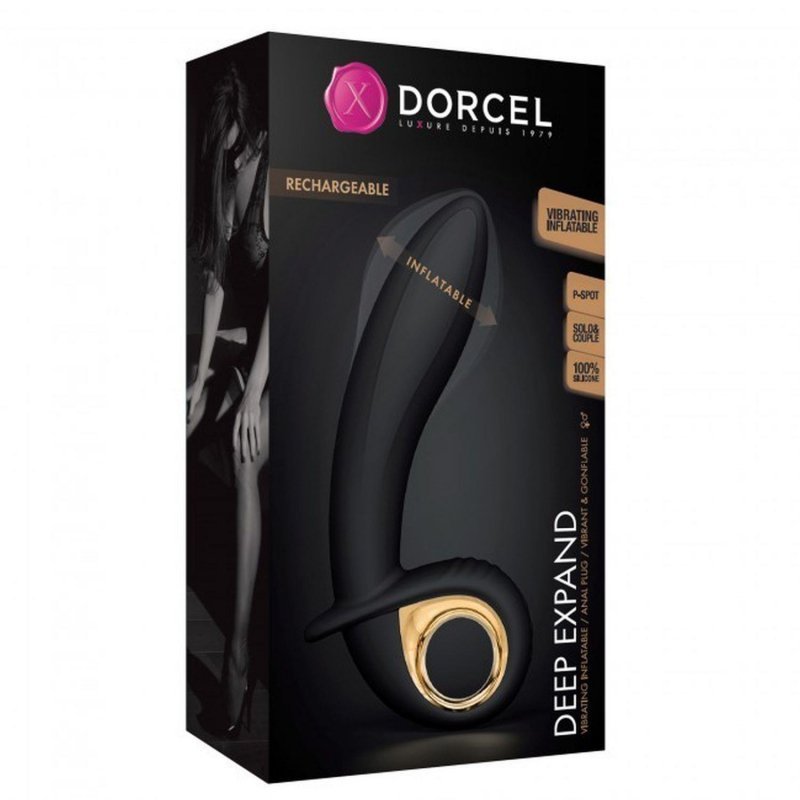 Pompowany wibrator Dorcel Deep Expand