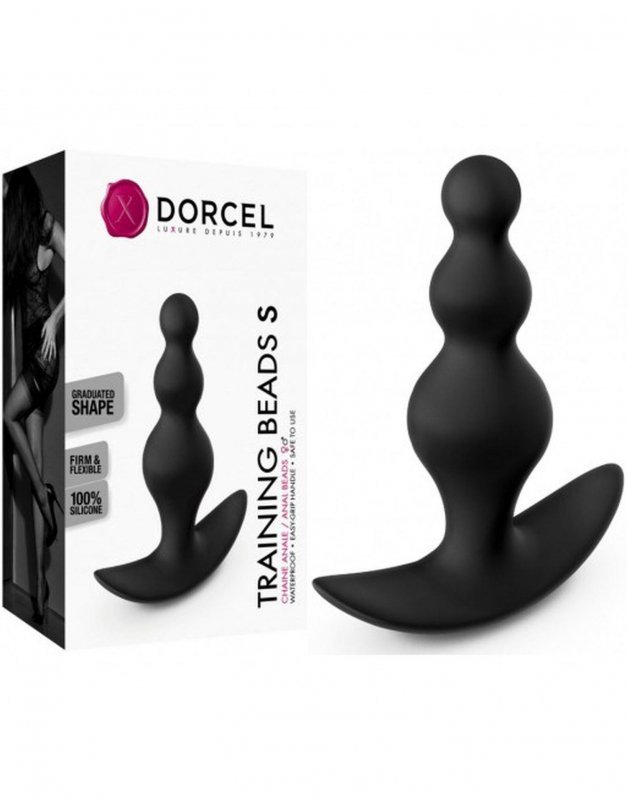 Korek analny treningowy Dorcel Training Beads S