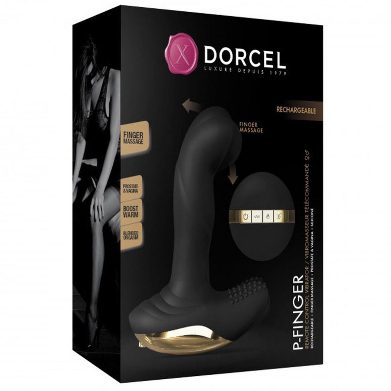 Ekskluzywny masażer prostaty punktu p Dorcel P-finger