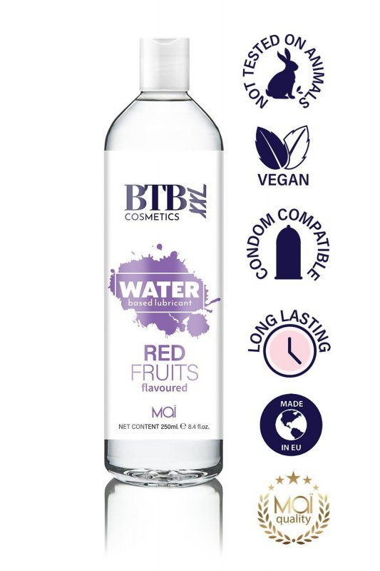 BTB wodny żel intymny czerwone owoce 250 mL