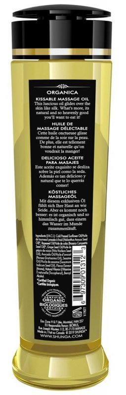 Massage oil organica almond sweetness
