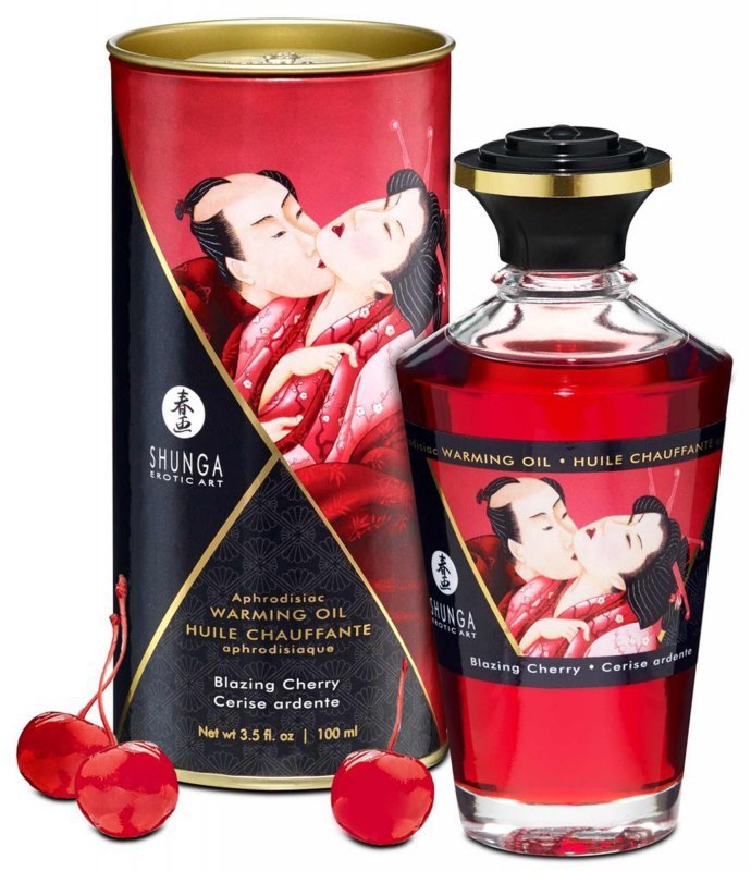 Warming oil blazing cherry
