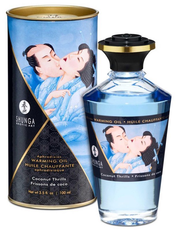 Warming oil coconut thrills