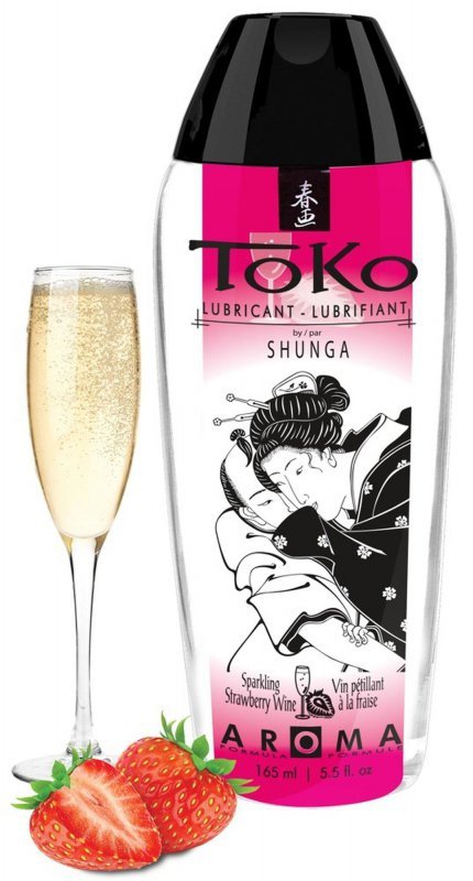 Toko aroma strawberry sparkling wine