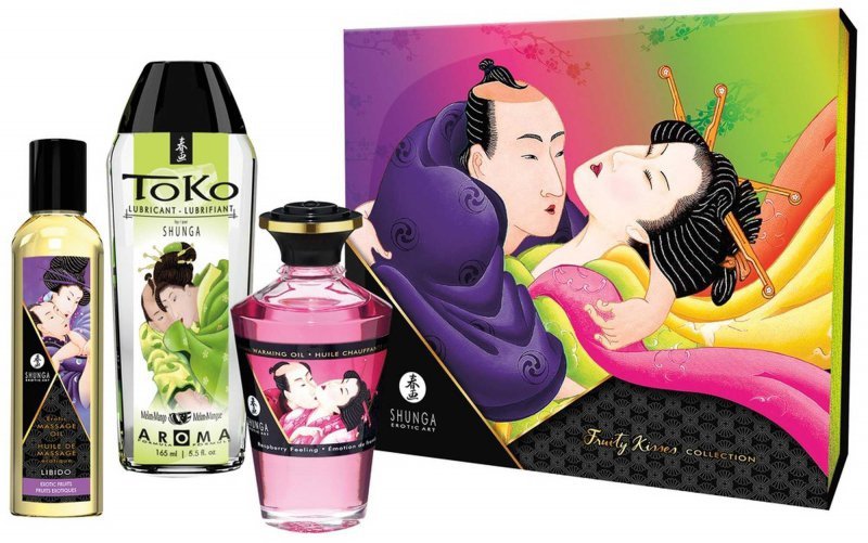 Zestaw do masażu erotycznego Fruity Kisses