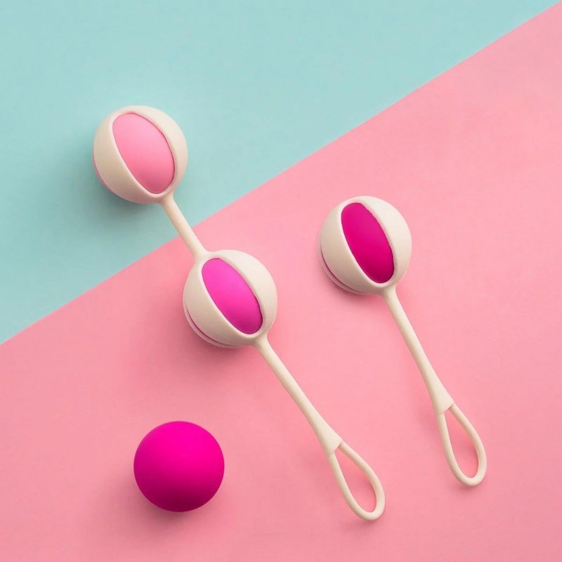 Geisha balls mini - raspberry