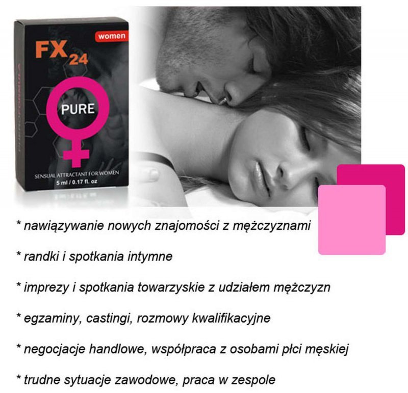 Feromony dla niej  FX24 neutral roll-on 5 ml