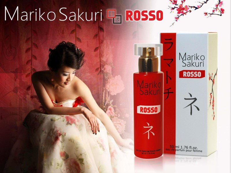 Feromony Mariko Sakuri Rosso 50ml for women