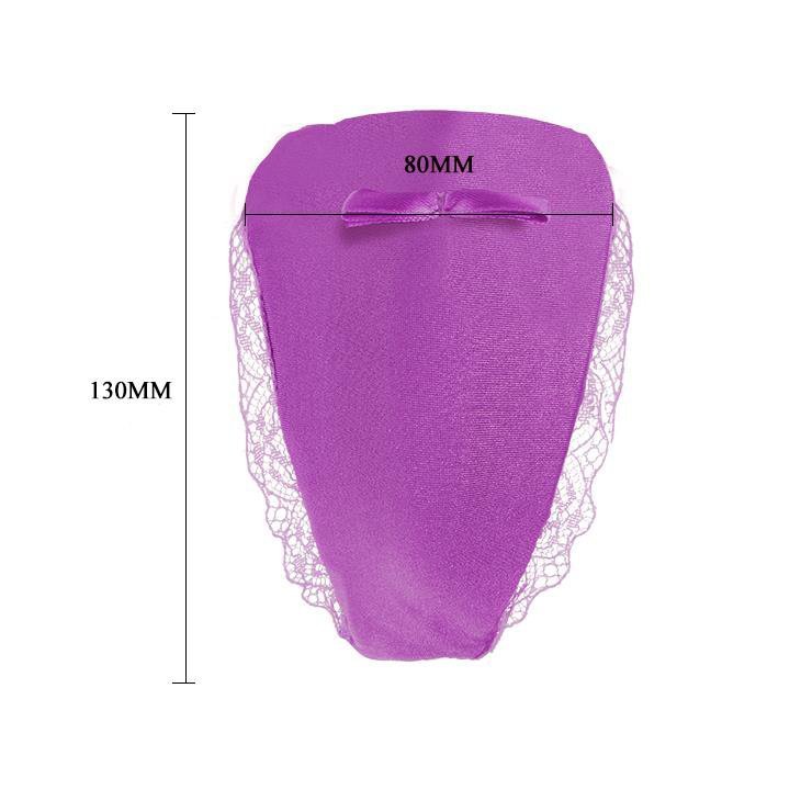 Wibrujące majteczki dyskretny wibrator Baile - C-string