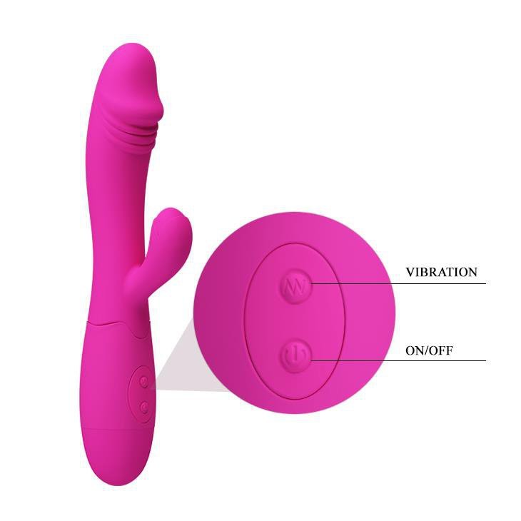 Wibrator króliczek Pretty Love Snappy 30 funkcji fuksja