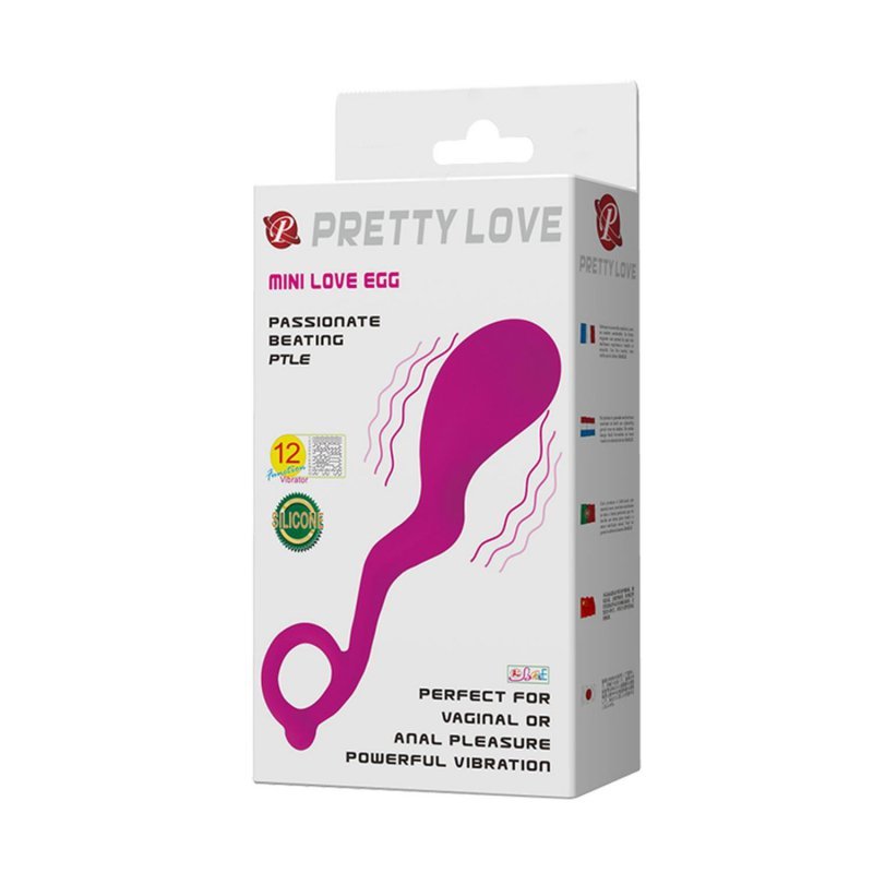 Wibrator łechtaczki punktu p Pretty Love Mini Love Egg