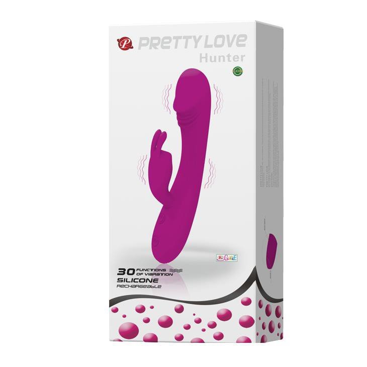 Wibrator króliczek Pretty Love Hunter 30 funkcji
