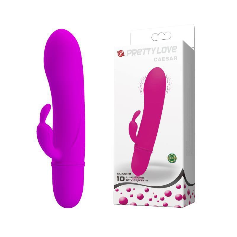 Mały dyskretny wibrator Pretty Love Cesar 10 funkcji 