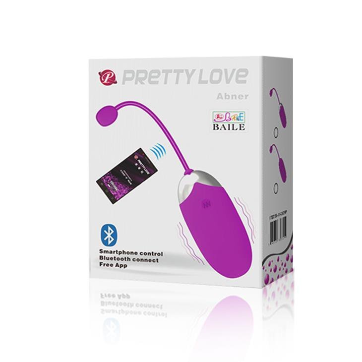 Wibrujące jajeczko z aplikacją Pretty Love Abner Egg