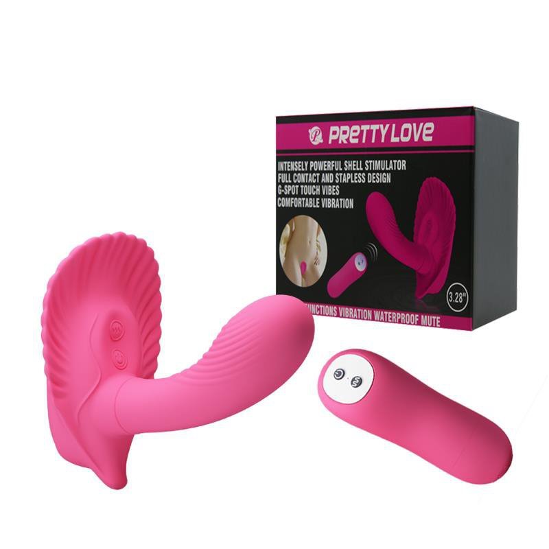 Wiibrator motylek z pilotem Pretty Love Powerful Shell Stimulator