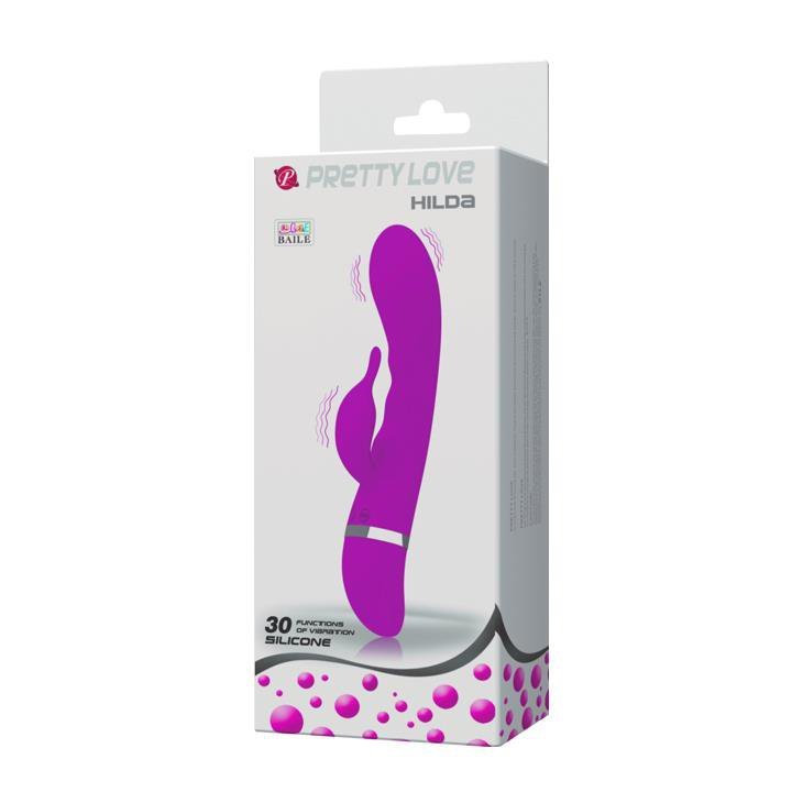 Wielofunkcyjny wibrator stymulator łechtaczki Pretty Love - Hilda