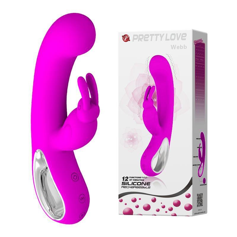 Mocny wibrator króliczek Pretty Love Webb