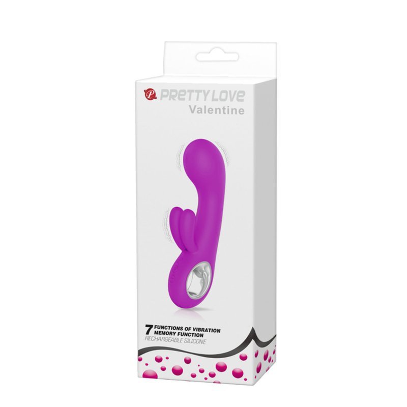 Wibrator z króliczkiem sex masażer Pretty Love Valentine