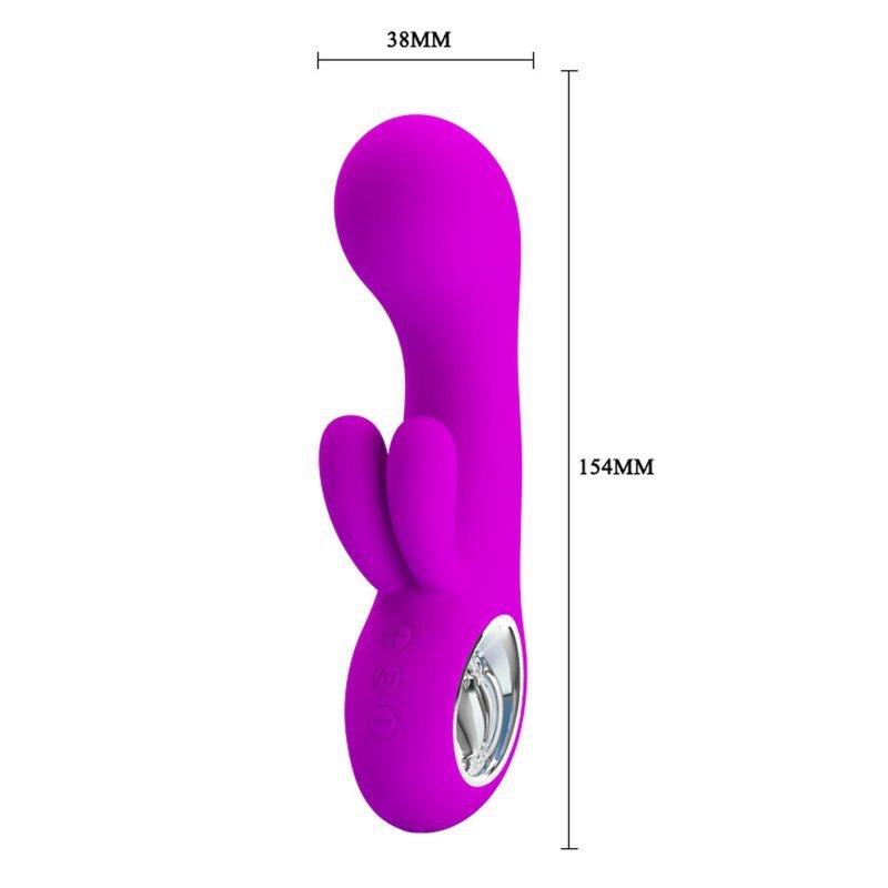 Wibrator z króliczkiem sex masażer Pretty Love Valentine