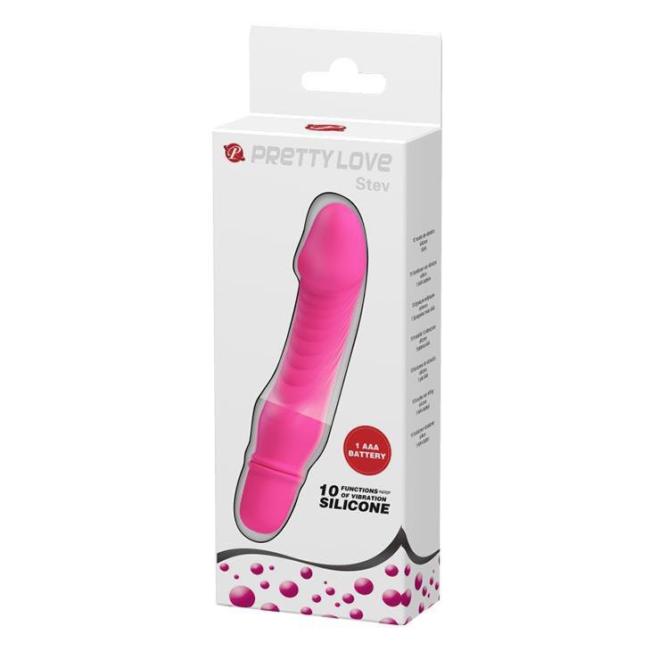 Mini wibrator Pretty Love Stev różowy 10 funkcji