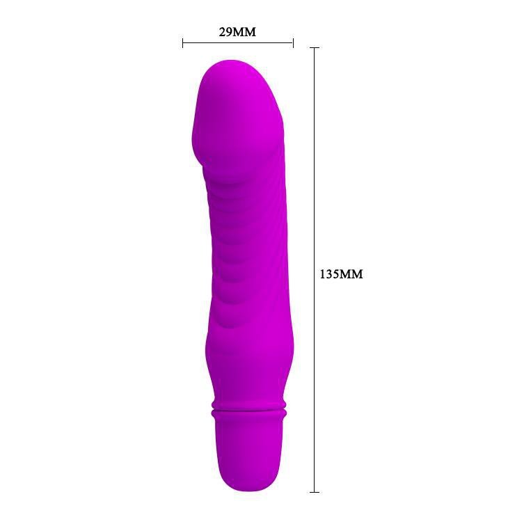 Mini wibrator Pretty Love Stev fioletowy 10 funkcji