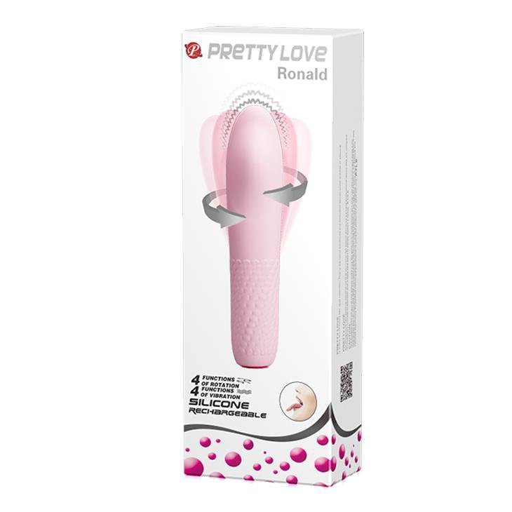 Wibrator klasyczny Pretty Love Burke 4 wibracje 4 rotacje