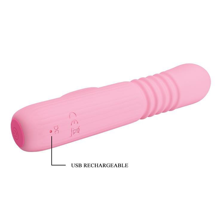 Posuwisty wibrator króliczek Pretty Love Leopold