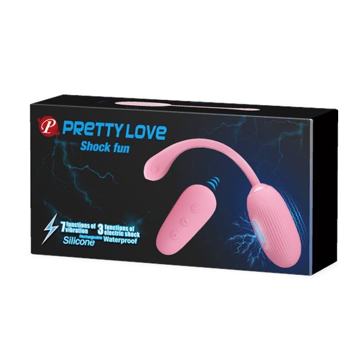 Wibrujące jajeczko z elektrostymulacją Pretty Love Shock Fun Egg