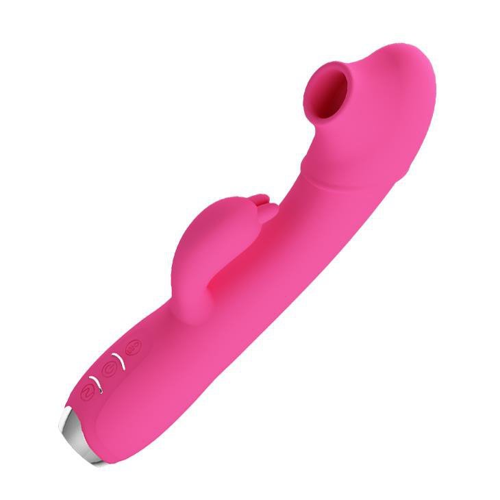 Pulsujący wibrator z króliczkiem Pretty Love Regina Pink