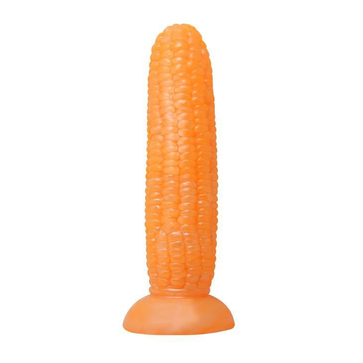 Dildo w kształcie kolby kukurydzy z przyssawką Kolba