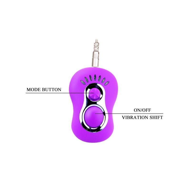 Wibrator motylkowy masażer łechtaczki strap on Baile