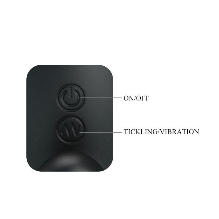 Pretty Love - prostate massager tickling 4 &amp; vibrating 7 usb
