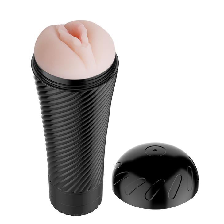 Masturbator sztuczna cipka Baile - Pink Pussy Vibrating