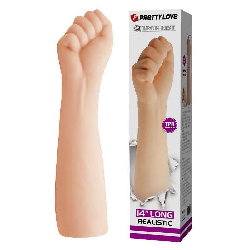 Dildo do fistingu ręka dłoń pięść naturalna 35 cm