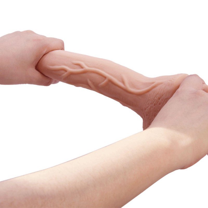 Ogromne realistyczne dildo na przyssawce 27 cm