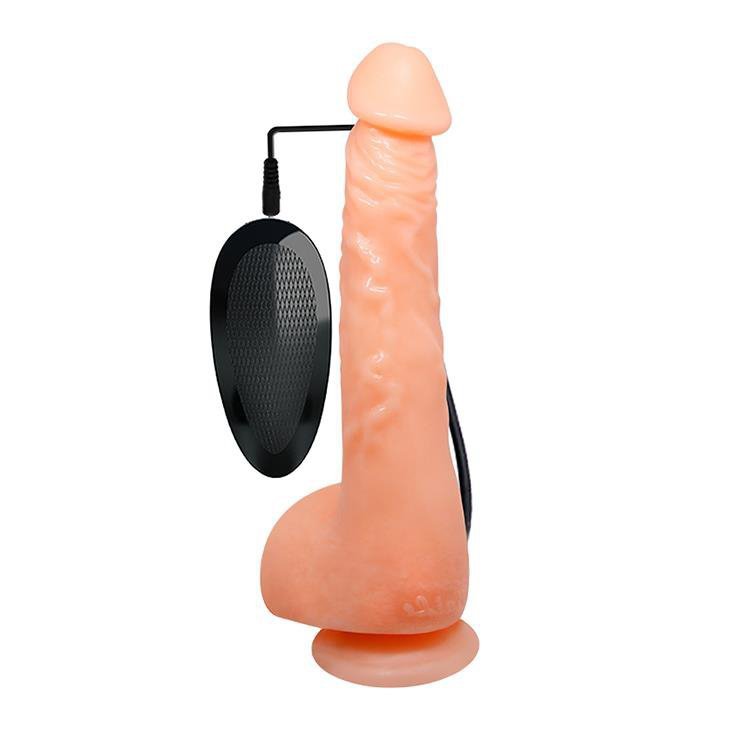 Realistyczny wibrator sztuczny penis z pilotem Baile 24 cm