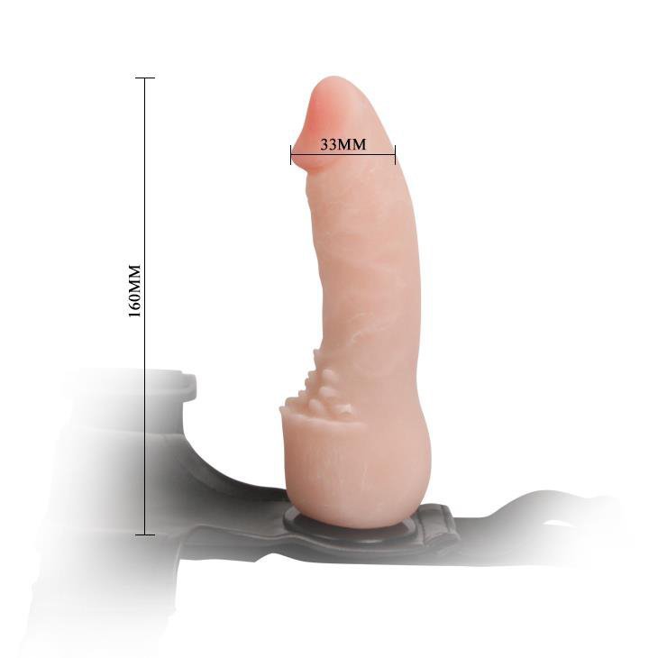 Strapon pas uprząż z penisem z cyber skóry realistyczne dildo dla lesbijek