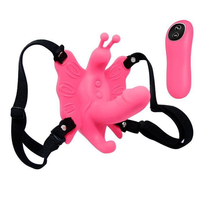 Baile - ultra passionate harness, 30 vibration functions wireless remote control