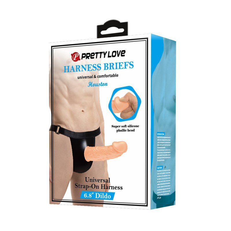 Houston StrapOn Dildo Pretty Love 17cm