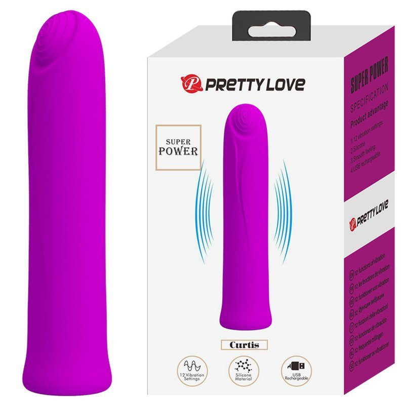 Wibrator Pretty Love Curtis 12 wibracji, pamięć funkcji