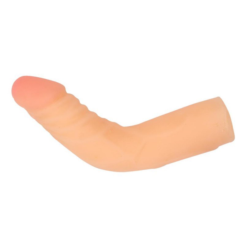Naturalny penis dildo z przyssawką dla początkujących  19 cm