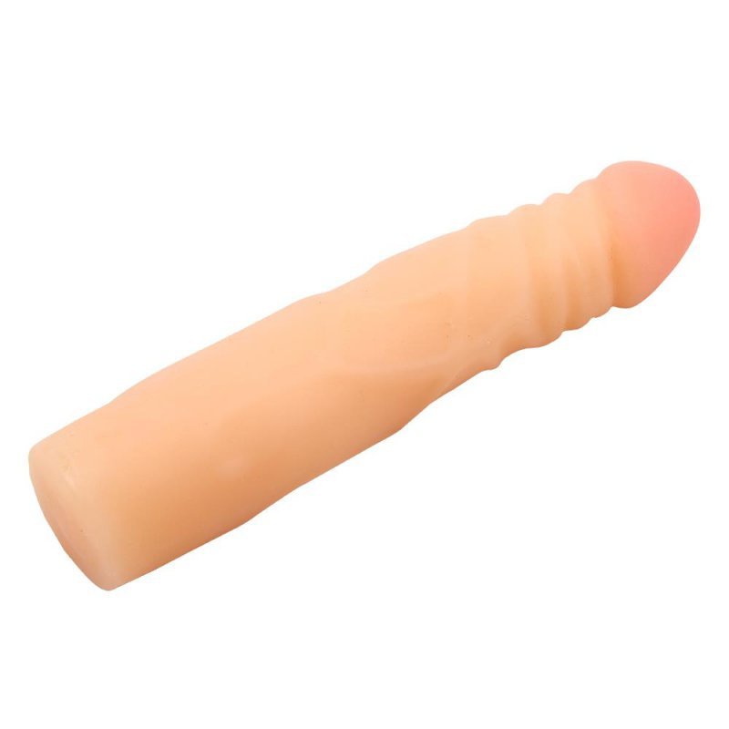Naturalny penis dildo z przyssawką dla początkujących  19 cm